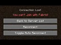 How to Join Minecraft Servers with Fabric Even if it s Disabled