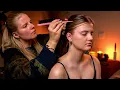 ASMR Perfectionist  💇‍♀️ Hair Brushing, Cutting, Make-up \u0026 Clothes Fitting (No Talking)