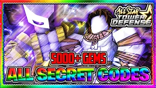 LEGIT ALL STAR TOWER DEFENSE ALL CODES 2021