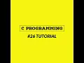 String Functions In C Programming Tutorial In Hindi