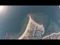 BEAUTIFUL AERIAL of COMPO BEACH WESTPORT CONNECTICUT