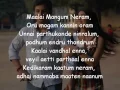 Download Lagu ♥ Rowthiram   Maalai Mangum Neram With Lyrics ♥