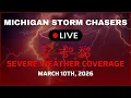 Michigan Severe Weather Coverage - March 10th 2026