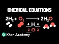 Chemical equations Middle school chemistry Khan Academy