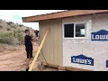 12 x24 DIY Shed Build Part 8 - Siding Install