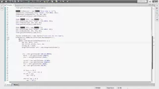Java Eclipse Clock using an application window