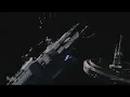 The Expanse Rocinante Attacks the Spin Station clean cut