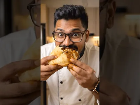 Viral Chole Bhature Capsule💊😳 #indianfood