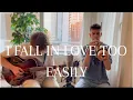 Download Lagu I FALL IN LOVE TOO EASILY- Guitar \u0026 Trumpet (Live jazz duo)