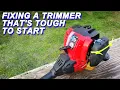 Fixing A 4 Cycle Trimmer That Won t Start