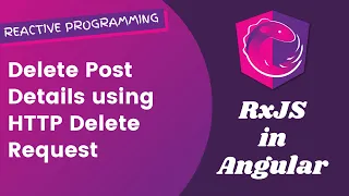 27 Implement Delete Post from the Post Details List using HTTP Delete Request in Angular RxJS