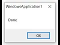 How do you use msg box message box in Visual studio 2010 simple way
