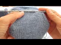 LKC 16 Neckline and Armhole shaping - once decreased to 19 stitches