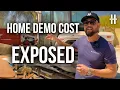 How Much Does It Really Cost to Demo a House Full Breakdown