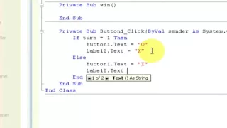 Tic Tac Toe Tutorial Visual Basic 2008 Part 1
