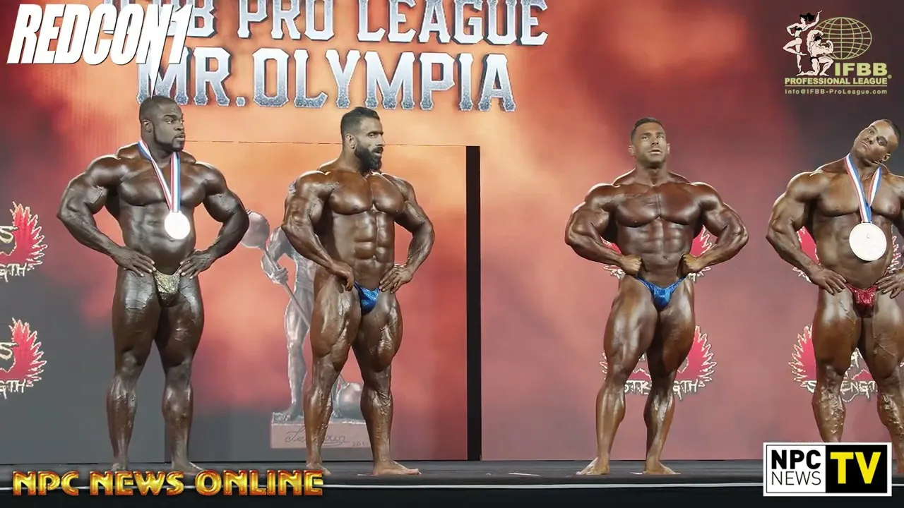 2022 IFBB Pro League Mr. Olympia Finals Overall Posedown & Awards 4K Video