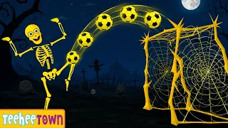 Dancing Skeletons Football Game - Halloween Championship Song For Kids | Teehee Town