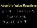 Download Lagu How To Solve Absolute Value Equations, Basic Introduction, Algebra