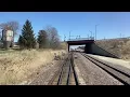 Full ride Cab car ride UP-W Elburn to Chicago OTC 23
