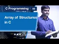 Array of Structures in C - C Programming Tutorial 83
