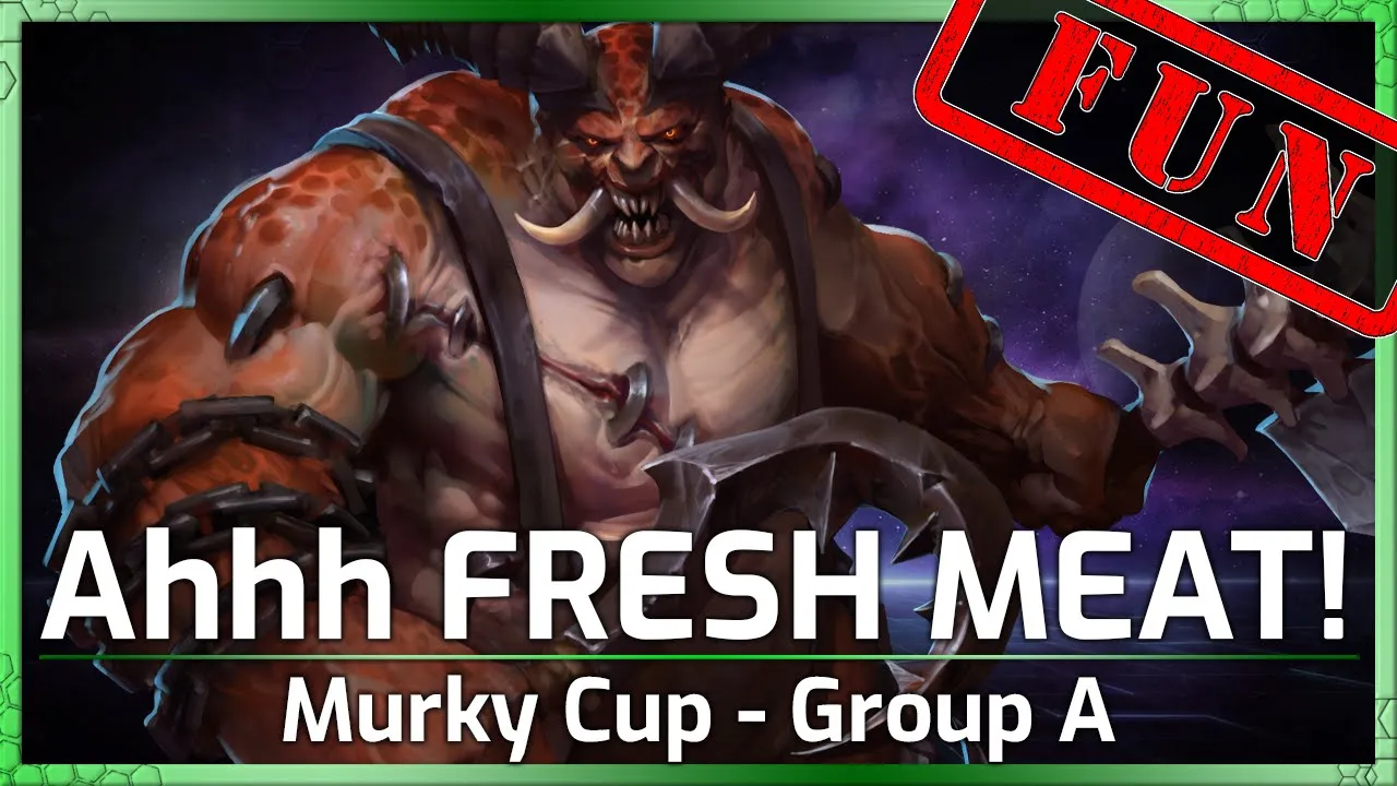 FRESH MEAT! It's BUTCHER time! - Murky Cup - Heroes of the Storm