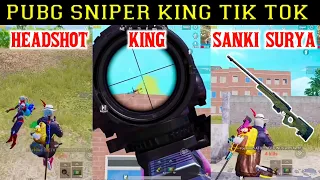 Download PUBG SNIPER KING SANKI SURYA TIK TOK VIDEO CLIPS || NEW SEASON 14 HEADSHOTS KING MP3