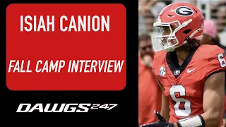 Isiah Canion shares his biggest adjustment in leaving Georgia Tech for Georgia