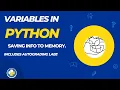 006 Variables in Python Includes lab with autograding