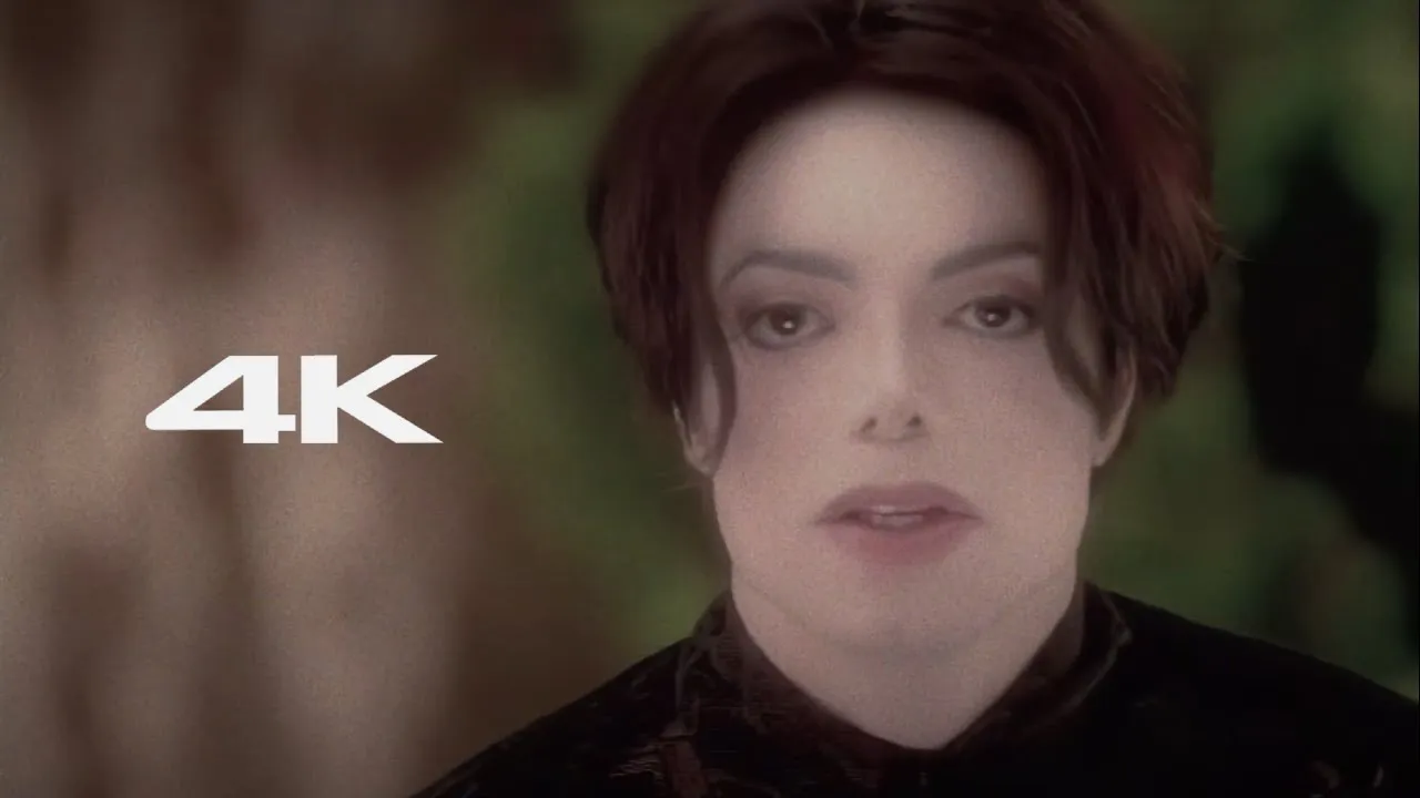Michael Jackson - YOU ARE NOT ALONE 4K Remastered