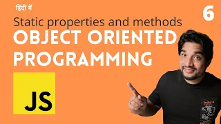 6 Static properties and methods - Object oriented programming in Javascript Hindi