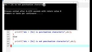 ispunct function in c punctuation character in c