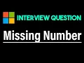 Missing Number - LeetCode