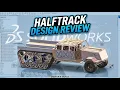 Engineering a 1 000HP Modern Half-Track CAT C27 Diesel 9-Seat Monocoque Scissor Doors