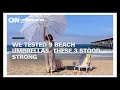 We tested 9 beach umbrellas These 3 made the cut