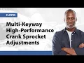 Cloyes Multi-Keyway High-Performance Crank Sprocket Adjustments