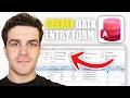 How to Create Data Entry Form in Microsoft Access 2026 Guide