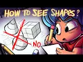 How to SEE Shapes when you Draw