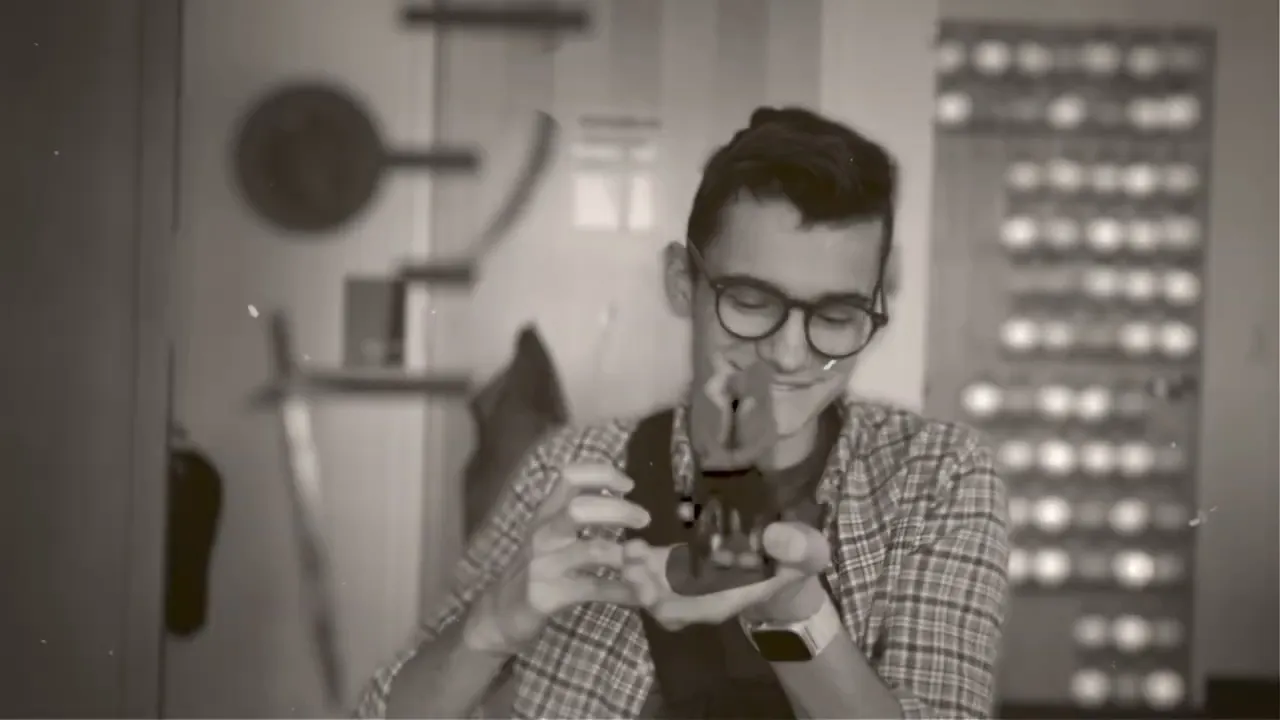 Mini-Me and The Wizard