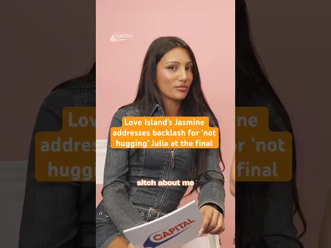 Jasmine addresses ‘not hugging’ Julia at the Love Island final #loveisland