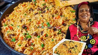 cook my moms authentic cameroonian jollof rice with us perfect cameroonian jollof rice recipe