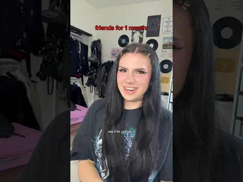 #pov friends for 1 week vs 1 month vs 1 year… #shorts #skit