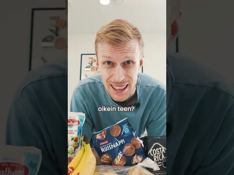 Mainos: @ksupermarketketju 🧾 Valmistetaan ruokaa toisen asiakkaan kuitista! 😁 Miten onnistuin? 😅