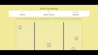 Drift Car Racing in JavaScript