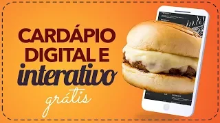 Como Criar um Cardápio Digital e Interativo Grátis - Para Whatsapp e Delivery