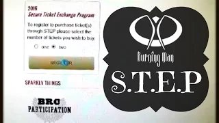 Burning Man S T E P Program Reg Process