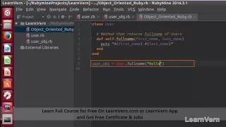 Ruby Class Method Practical