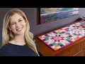 How to Make a Shimmering Stars Table Runner - Free Project Tutorial