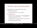 Python Programming Lecture