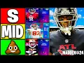 Ranking THE BEST TIGHT ENDS in Madden 24