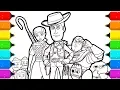 Toy Story 4 Coloring Page Drawing and Coloring